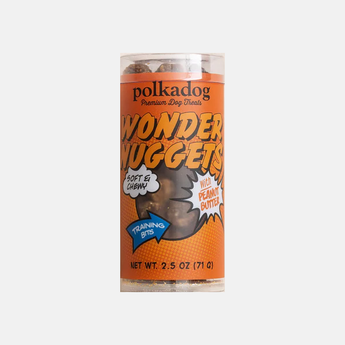 Polkadog Wonder Nuggets Peanut Butter Mini Tube