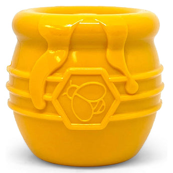 SodaPup Honey Pot Durable Rubber Treat Dispenser