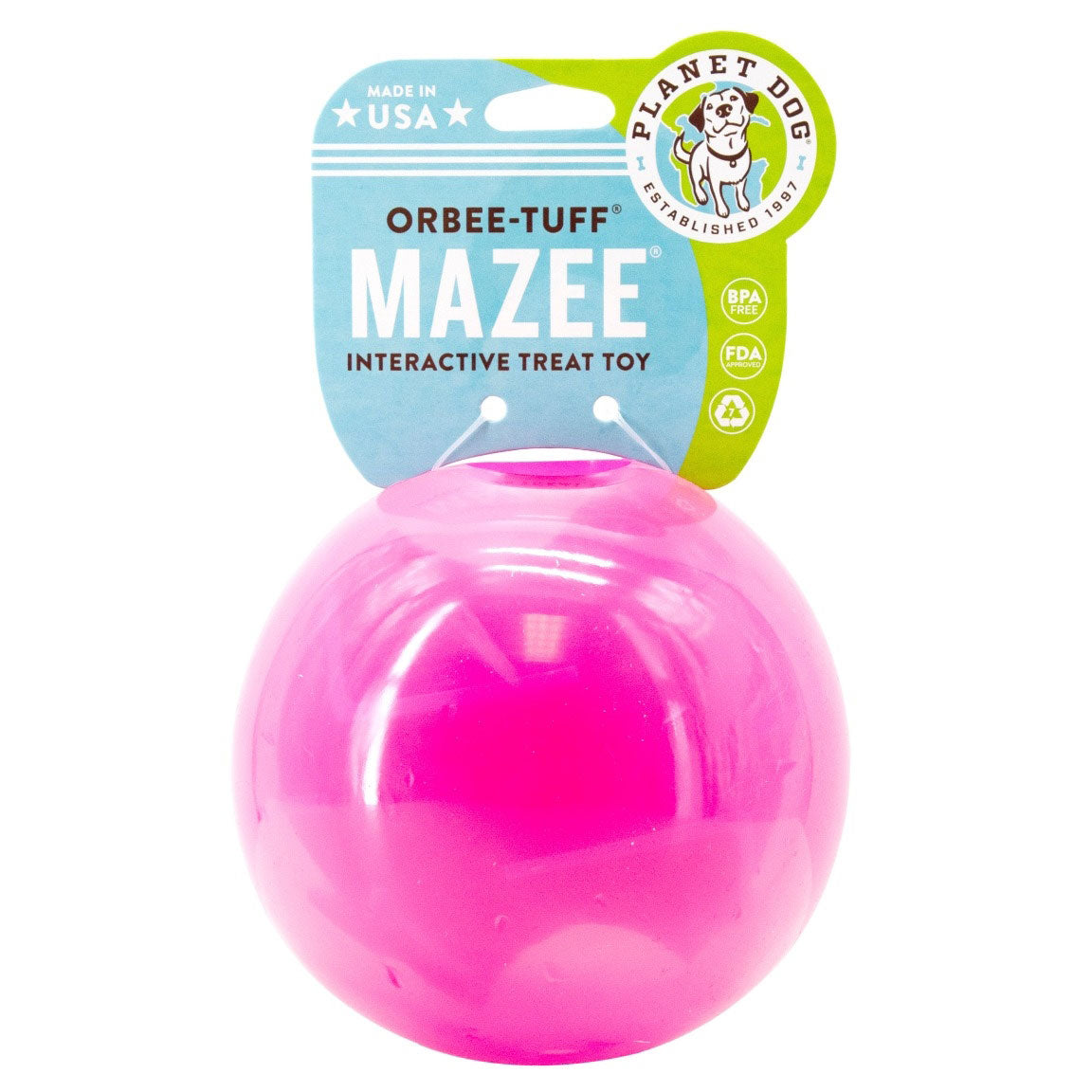 Planet Dog Orbee-Tuff Mazee Review - Chew Test