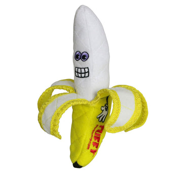 Tuffy Funny Food Dog Toy Banana